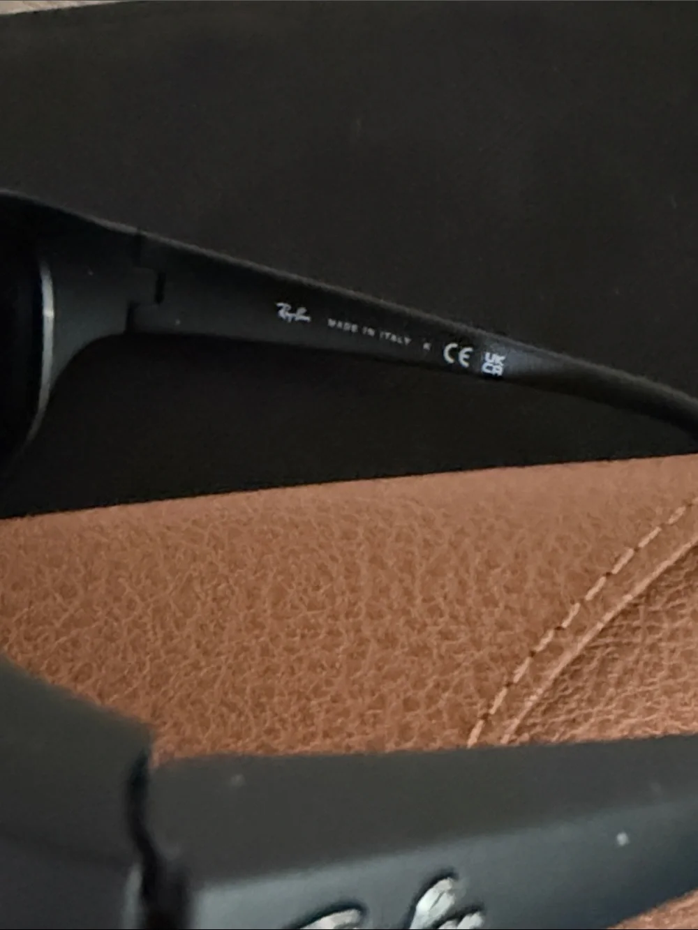 Ray-Ban Black Wrap Sunglasses